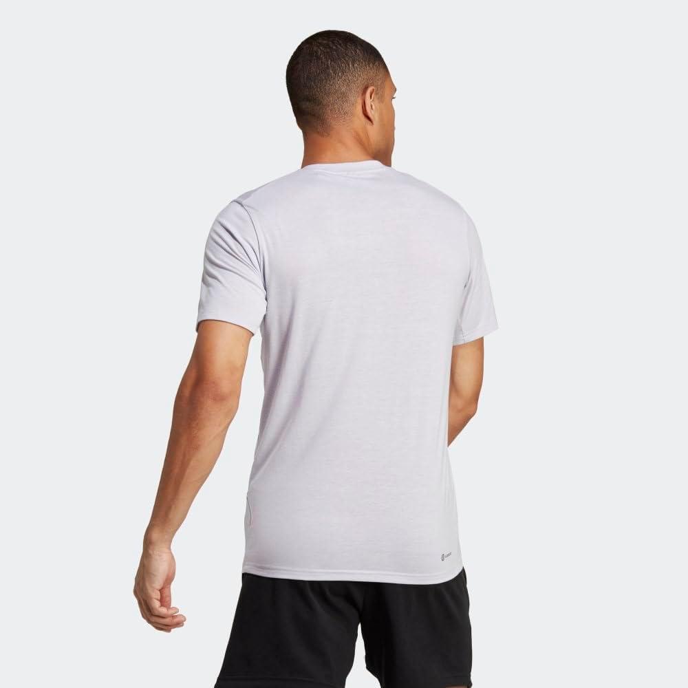 image:imageadidas Mens Essentials Feelready Training TShirtSilver DawnBlack