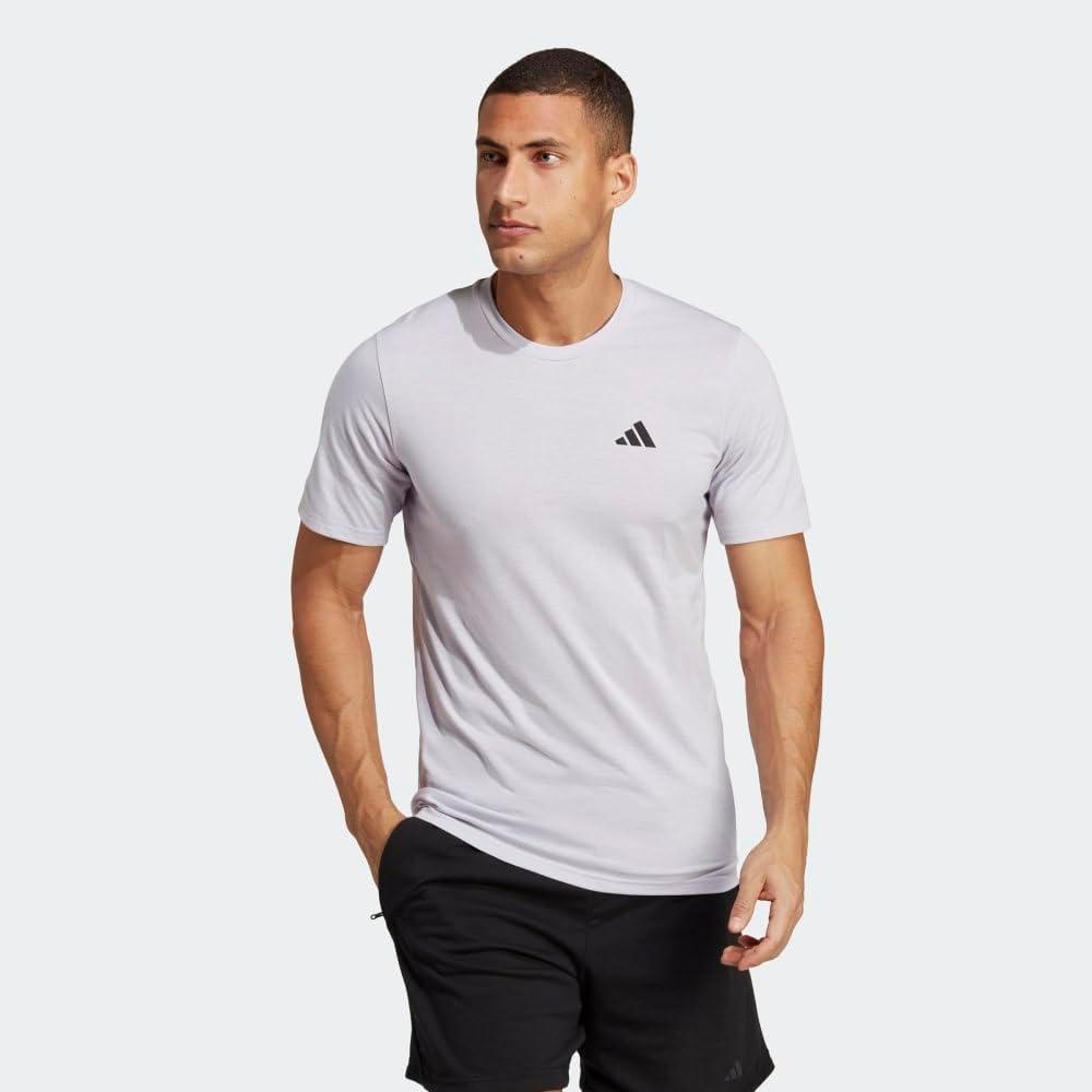 image:imageadidas Mens Essentials Feelready Training TShirtSilver DawnBlack