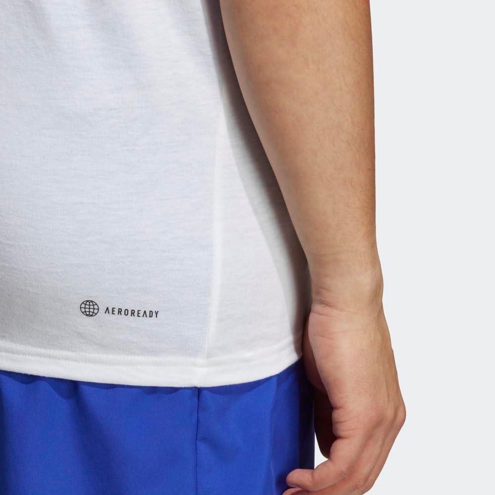 image:imageadidas Mens Essentials Feelready Training TShirtWhiteBlack