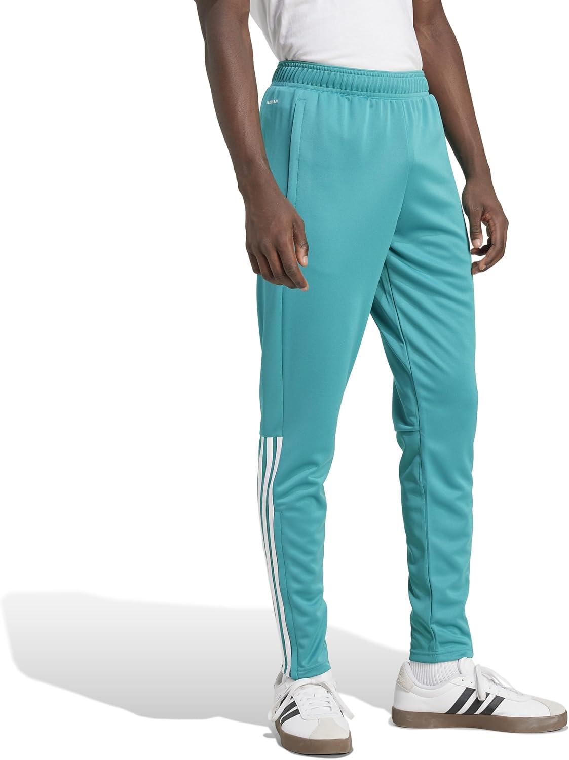 image:imageadidas Mens Sereno Cut 3Stripes Slim Track JacketPure TealWhite