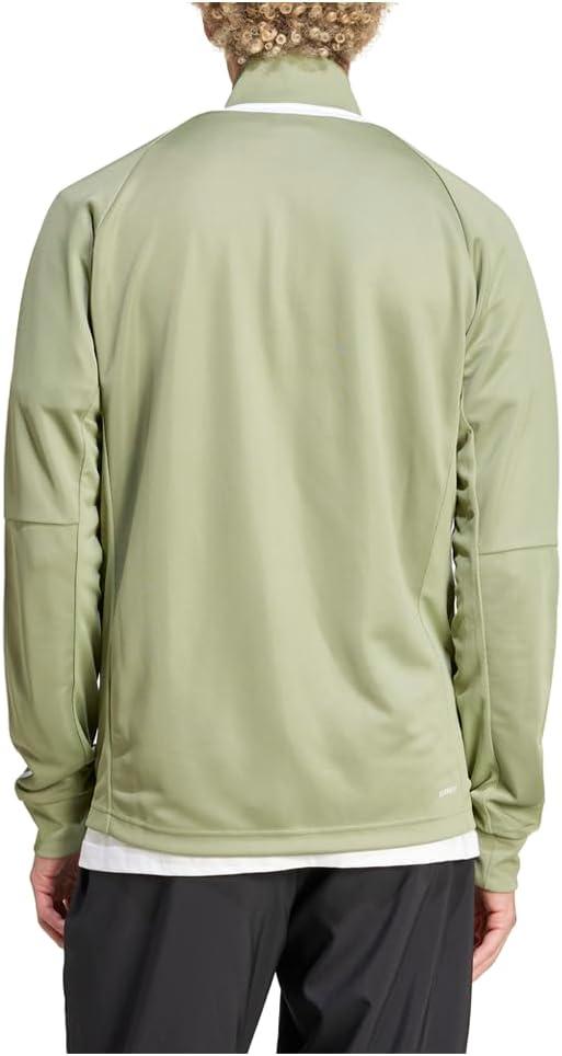 image:imageadidas Mens Sereno Cut 3Stripes Slim Track JacketTent GreenWhite