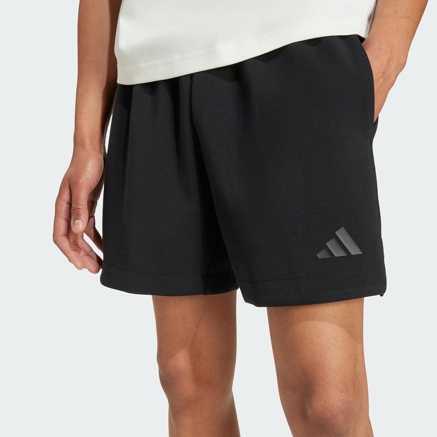 image:imageadidas Mens Soft Lux Loose ShortsBlack