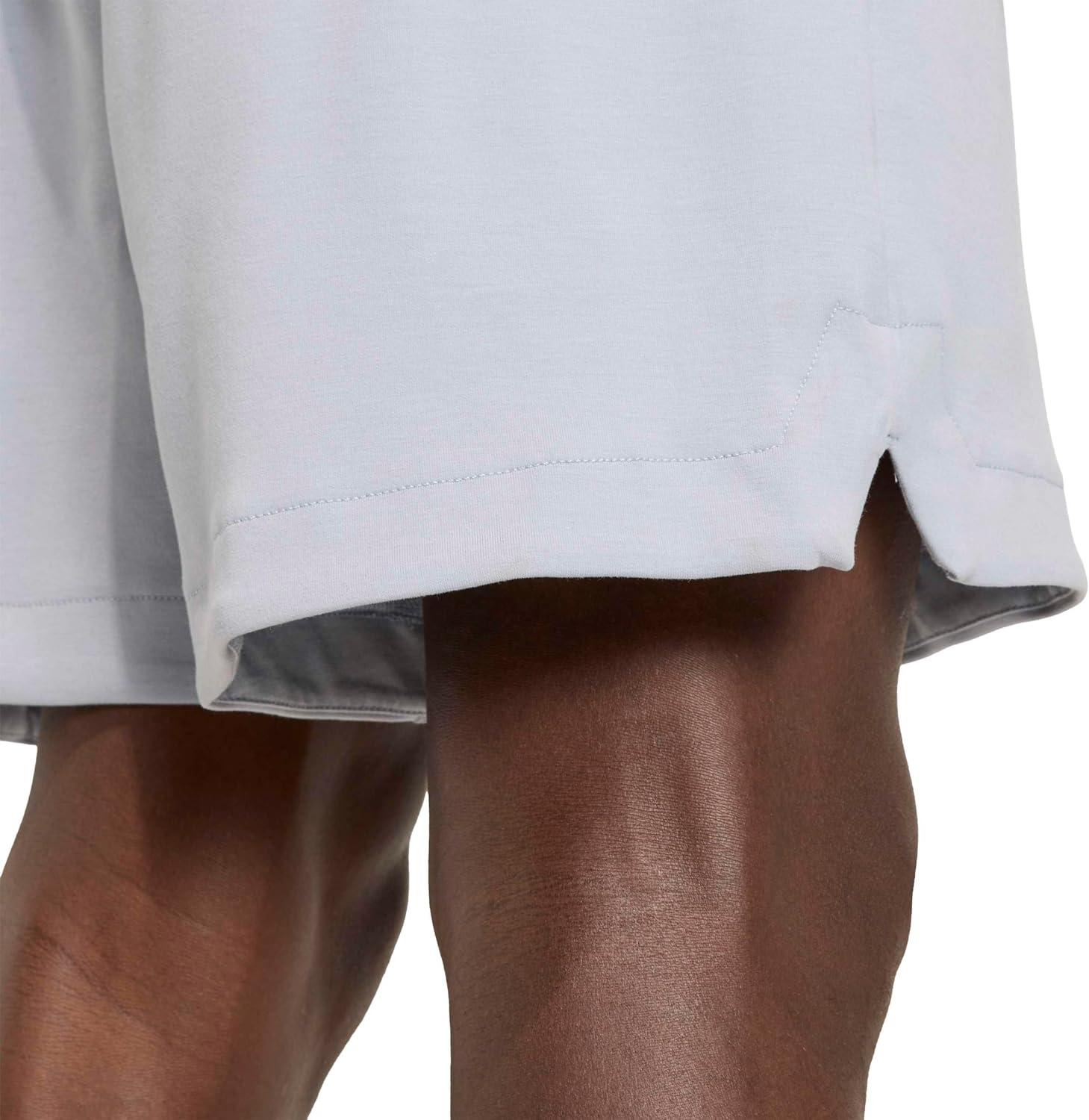 image:imageadidas Mens Soft Lux Loose ShortsHalo Silver