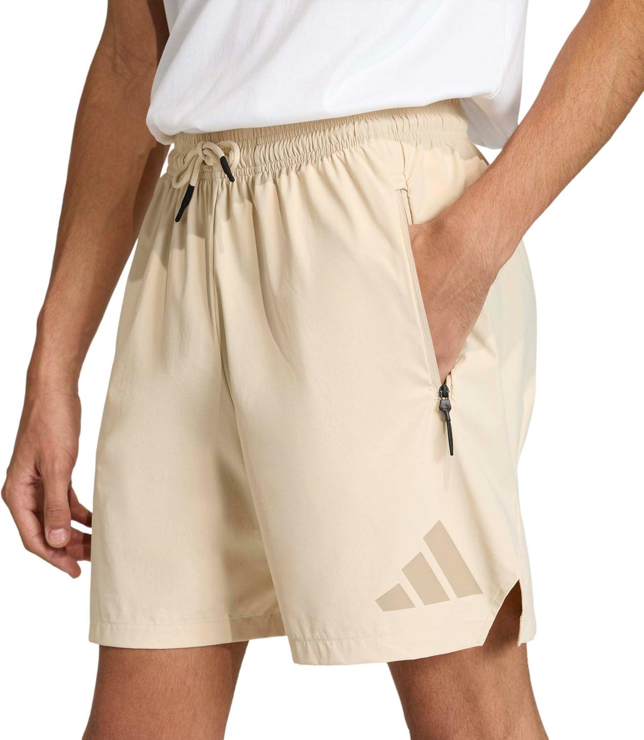 image:imageadidas Mens ZNE Woven Shorts 7Crystal Linen