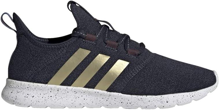 image:imageadidas Womens Cloudfoam Pure Running ShoeInkGold MetallicWonder Steel