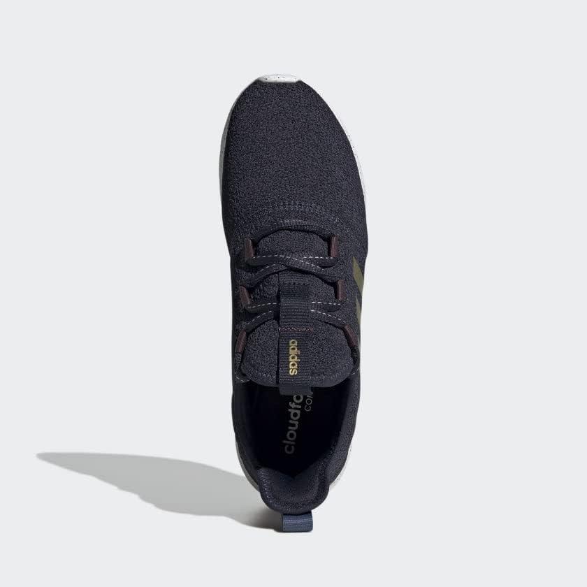 image:imageadidas Womens Cloudfoam Pure Running ShoeInkGold MetallicWonder Steel