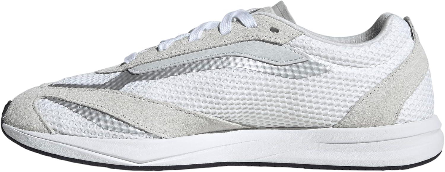 image:imageadidas Womens Lightblaze Lp Lace Up Sneakers Shoes Casual GreyGreyWhiteSilver Metallic