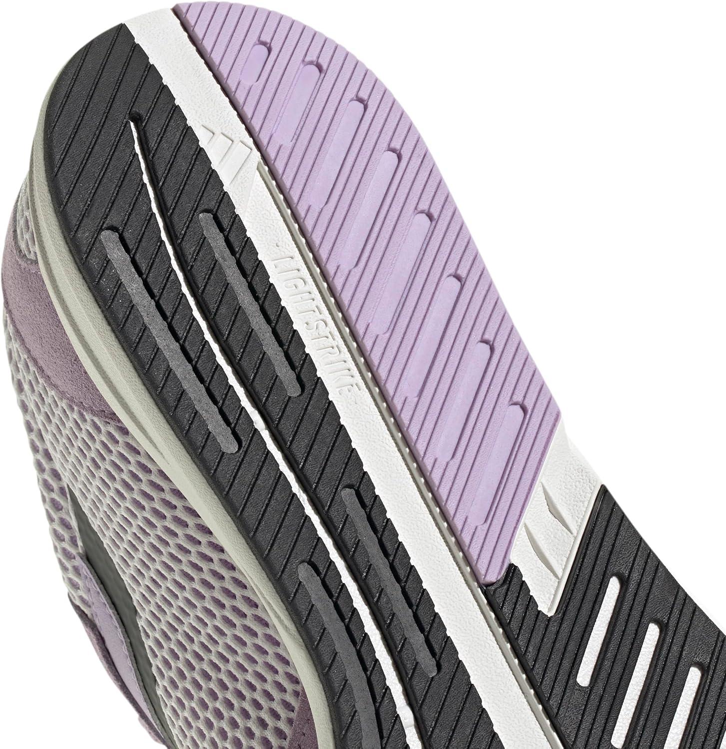 image:imageadidas Womens Lightblaze Lp Lace Up Sneakers Shoes Casual GreyPowder PlumPreloved PurpleCarbon