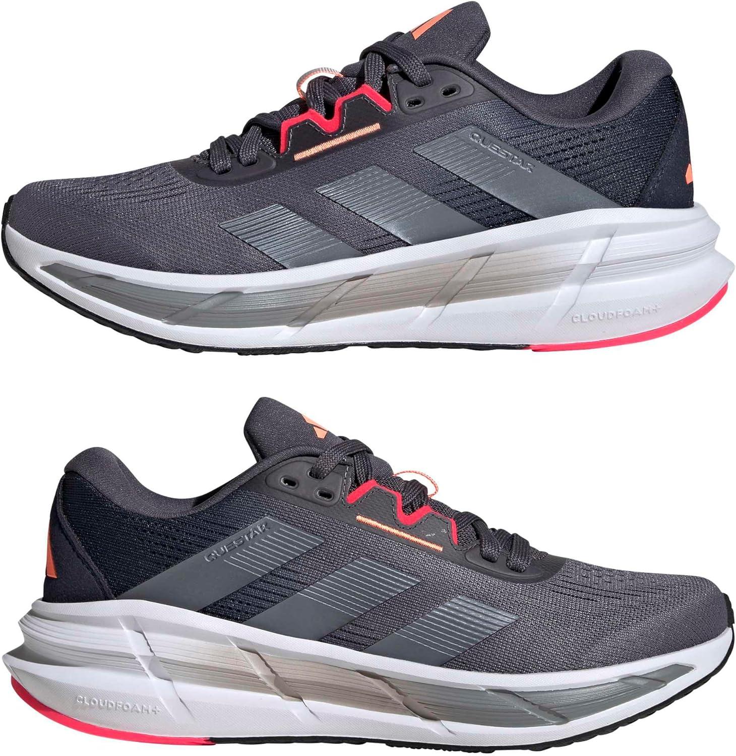 image:imageadidas Womens Questar 3 Running ShoesAurora OnixOnixBeam Orange