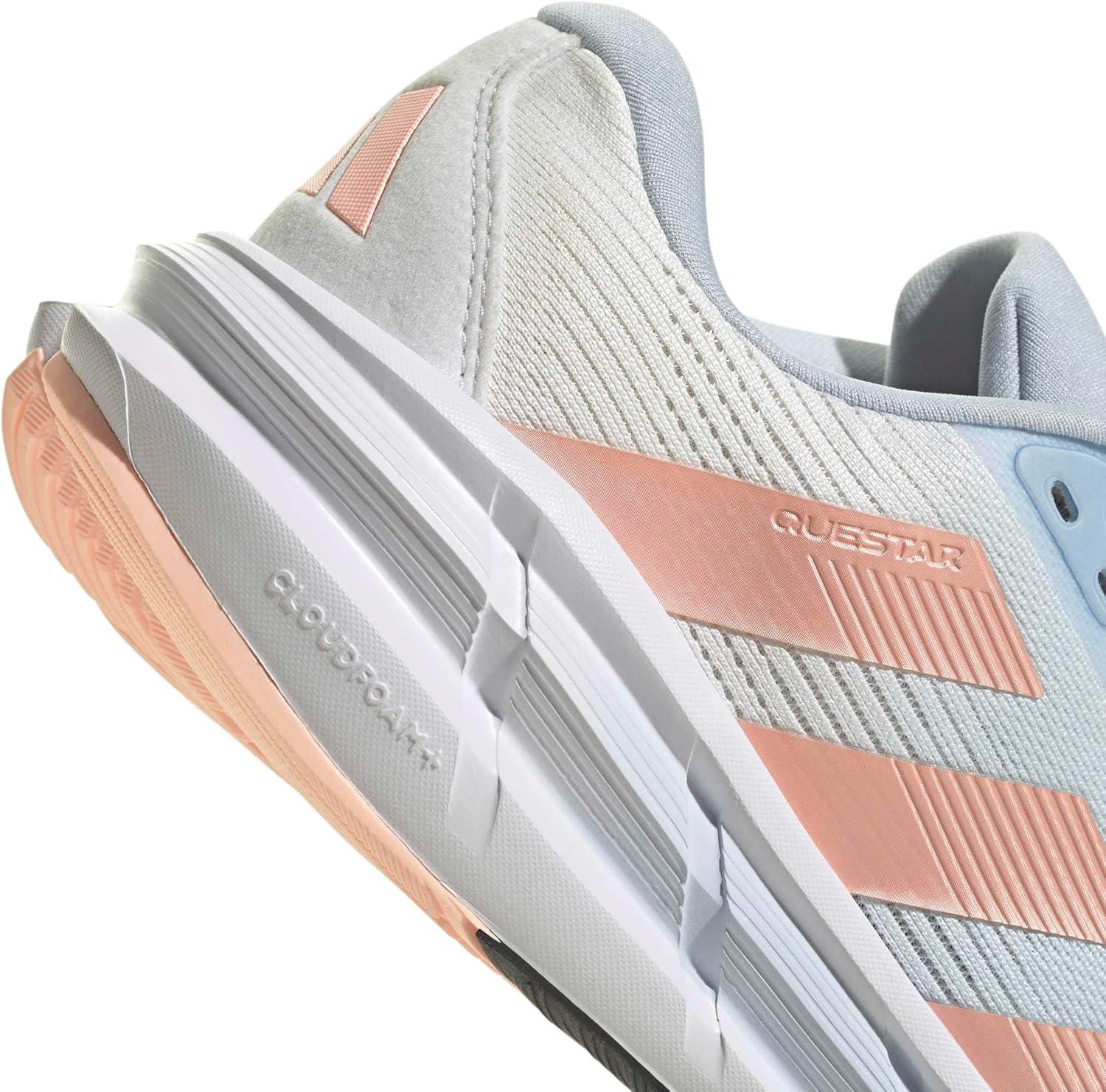 image:imageadidas Womens Questar 3 Running ShoesCrystal SkyClear OrangeHalo Blue