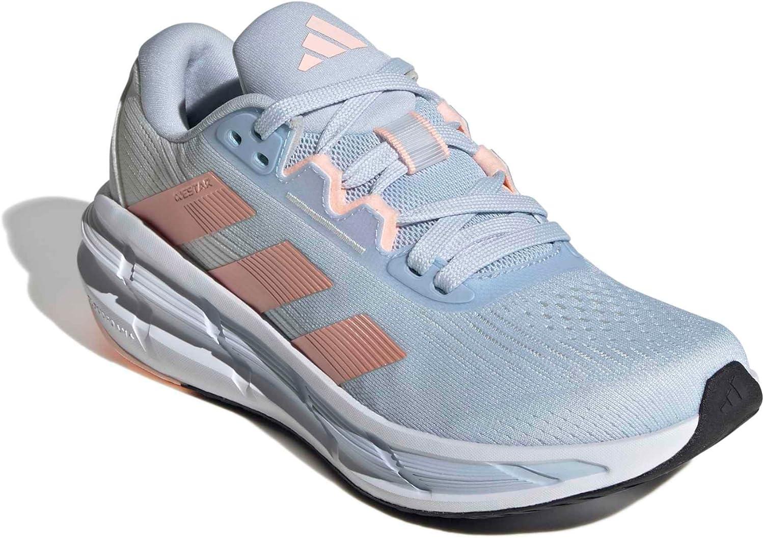 image:imageadidas Womens Questar 3 Running ShoesCrystal SkyClear OrangeHalo Blue