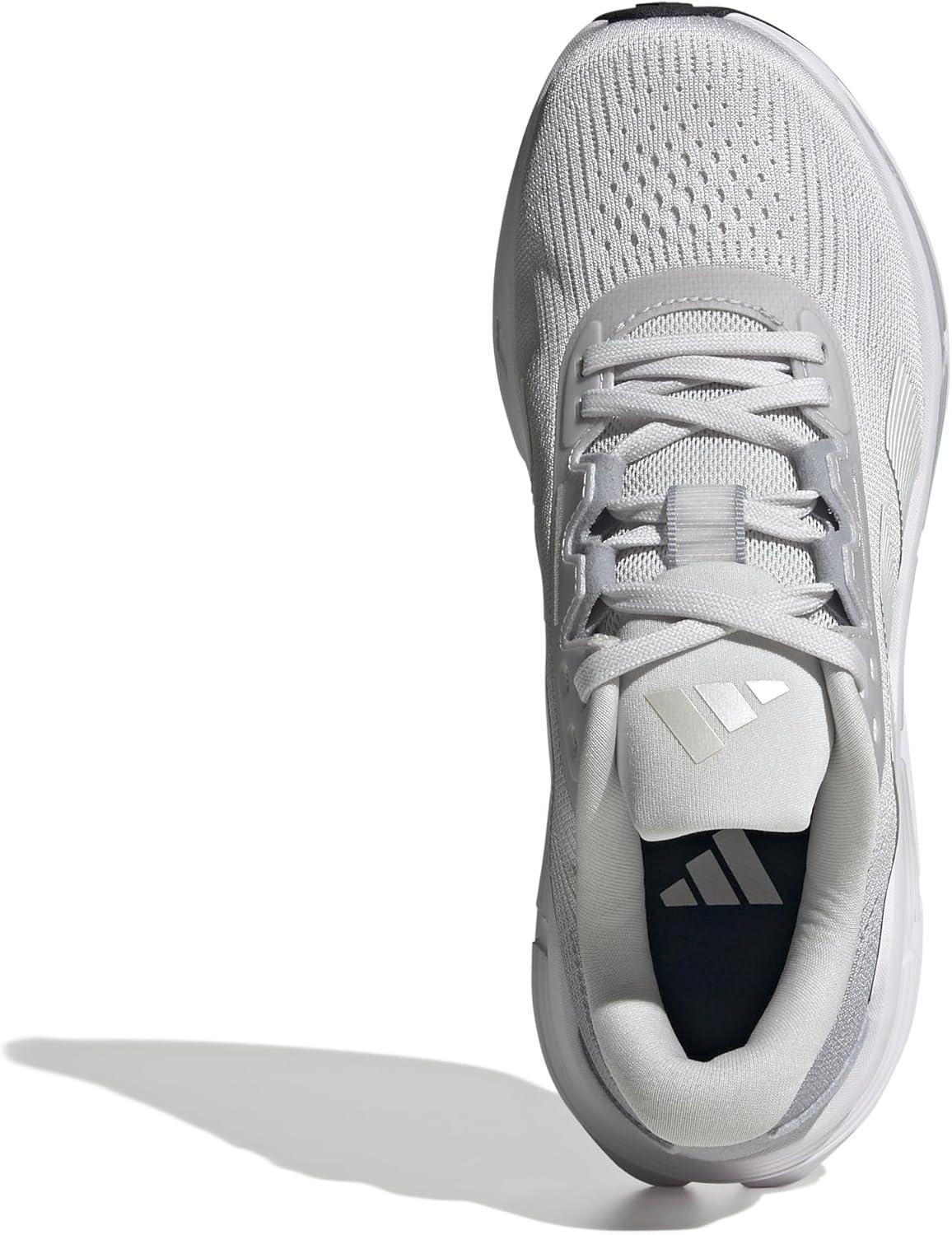 image:imageadidas Womens Questar 3 Running ShoesDash GreyZero MetallicHalo Silver