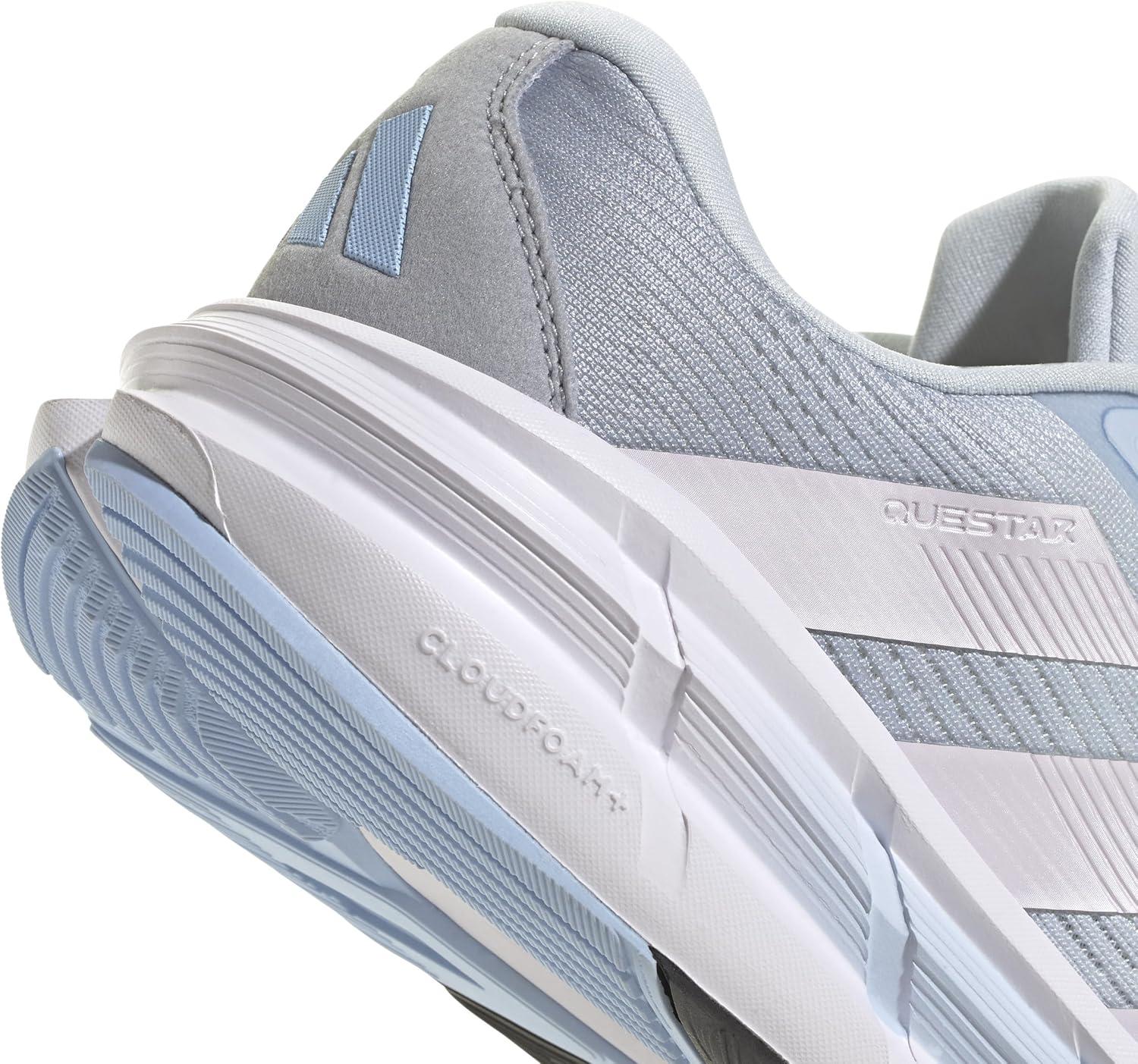 image:imageadidas Womens Questar 3 Running ShoesHalo BlueAlmost PinkBlue