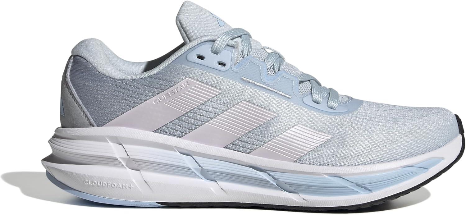 image:imageadidas Womens Questar 3 Running ShoesHalo BlueAlmost PinkBlue