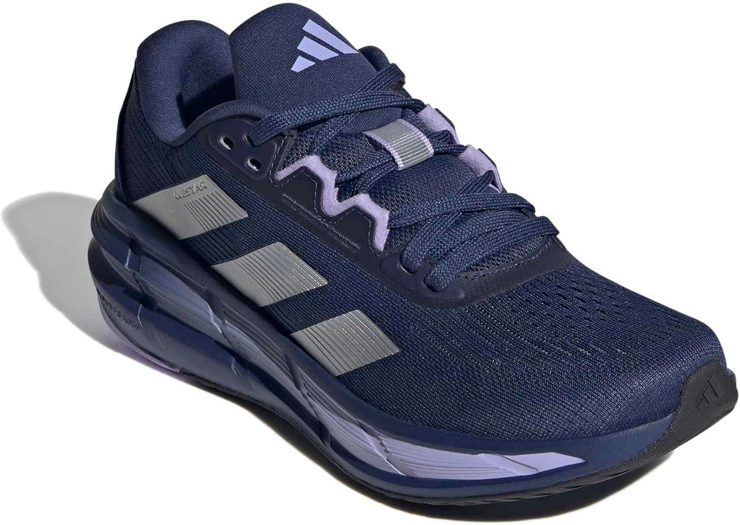 image:imageadidas Womens Questar 3 Running ShoesIndigoSilver MetallicPurple