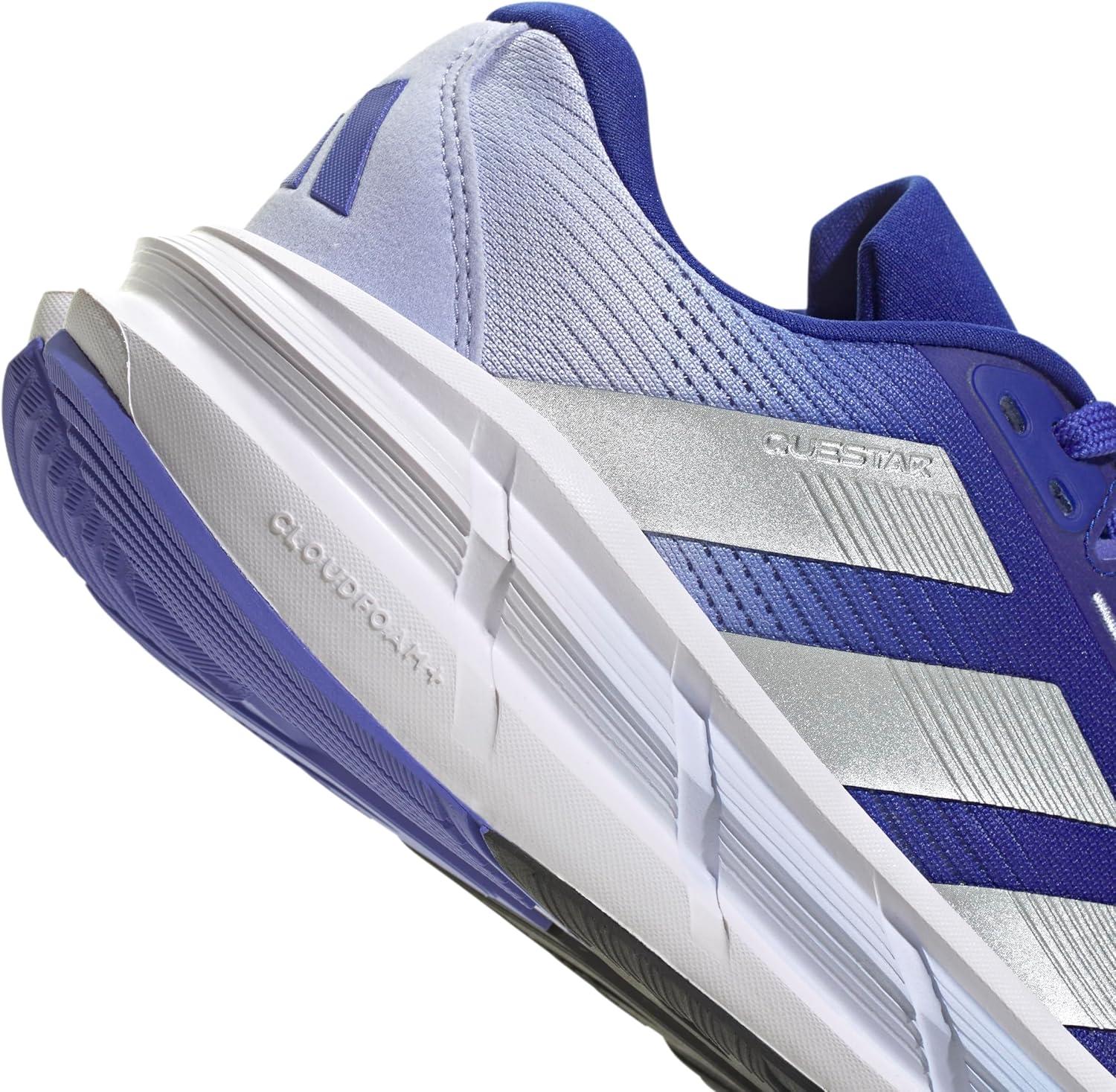 image:imageadidas Womens Questar 3 Running ShoesLucid BlueSilver MetallicViolet Tone