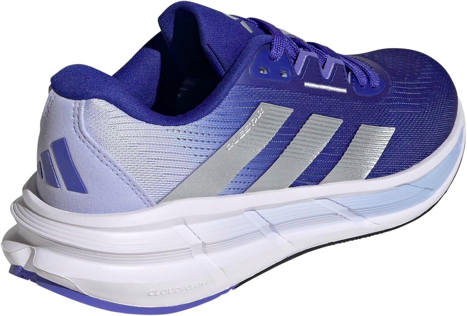 image:imageadidas Womens Questar 3 Running ShoesLucid BlueSilver MetallicViolet Tone