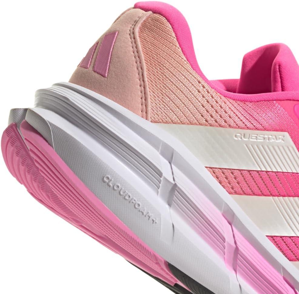 image:imageadidas Womens Questar 3 Running ShoesLucid PinkIvoryPowder Coral