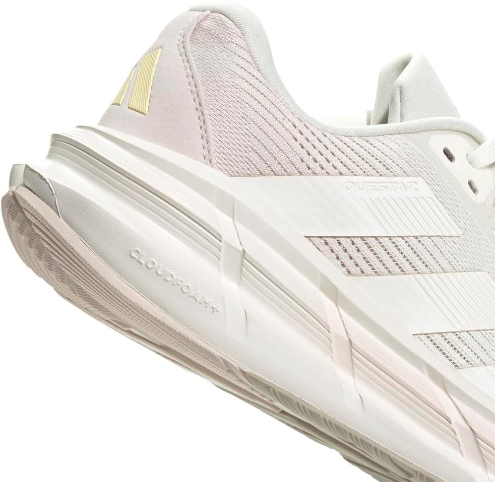 image:imageadidas Womens Questar 3 Running ShoesOff WhiteChalk WhitePutty Mauve