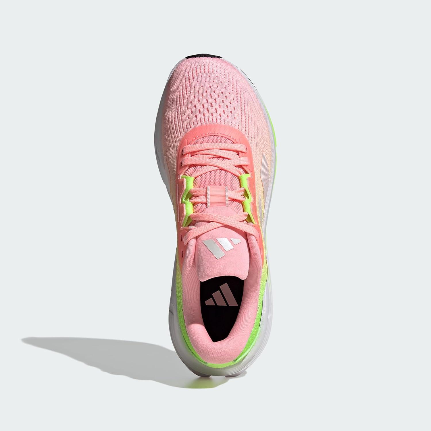 image:imageadidas Womens Questar 3 Running ShoesPink Spark Halo Silver Lucid Lemon