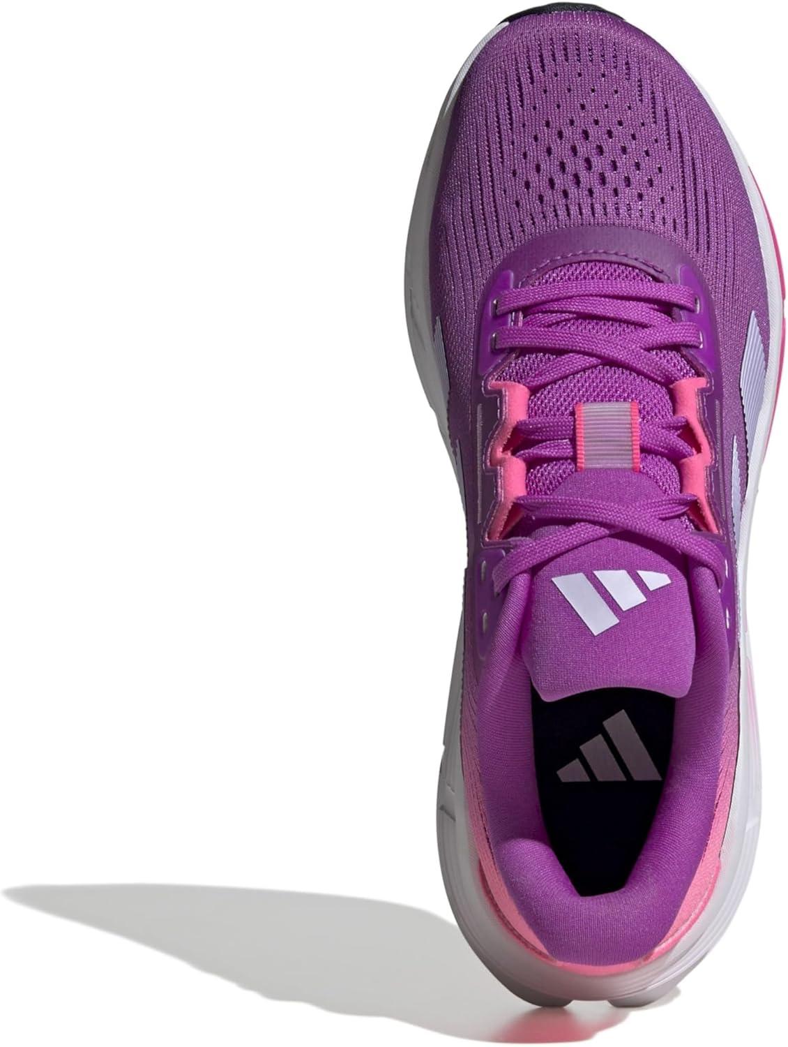 image:imageadidas Womens Questar 3 Running ShoesPurple Burst Purple Tint Lucid Pink