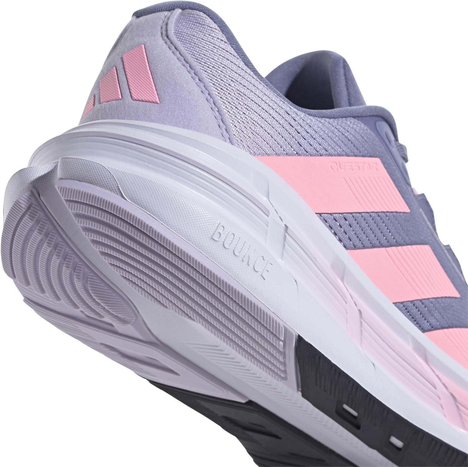 image:imageadidas Womens Questar 3 Running ShoesSilver Violet Pink Spark Silver Dawn