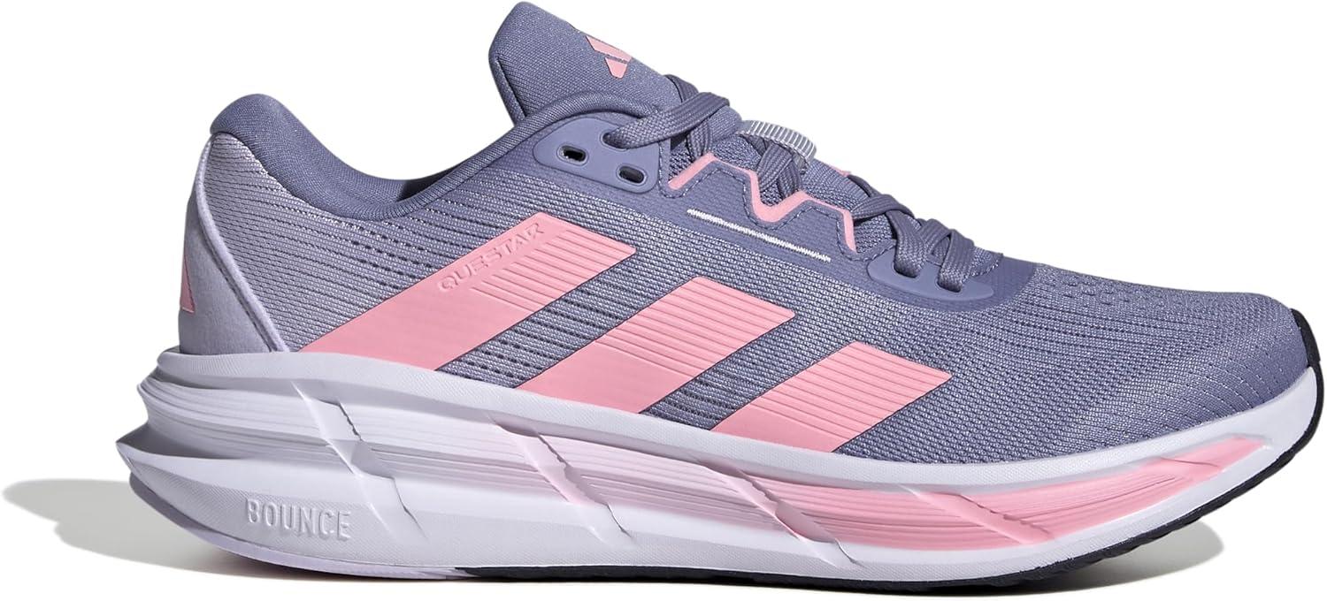 image:imageadidas Womens Questar 3 Running ShoesSilver Violet Pink Spark Silver Dawn
