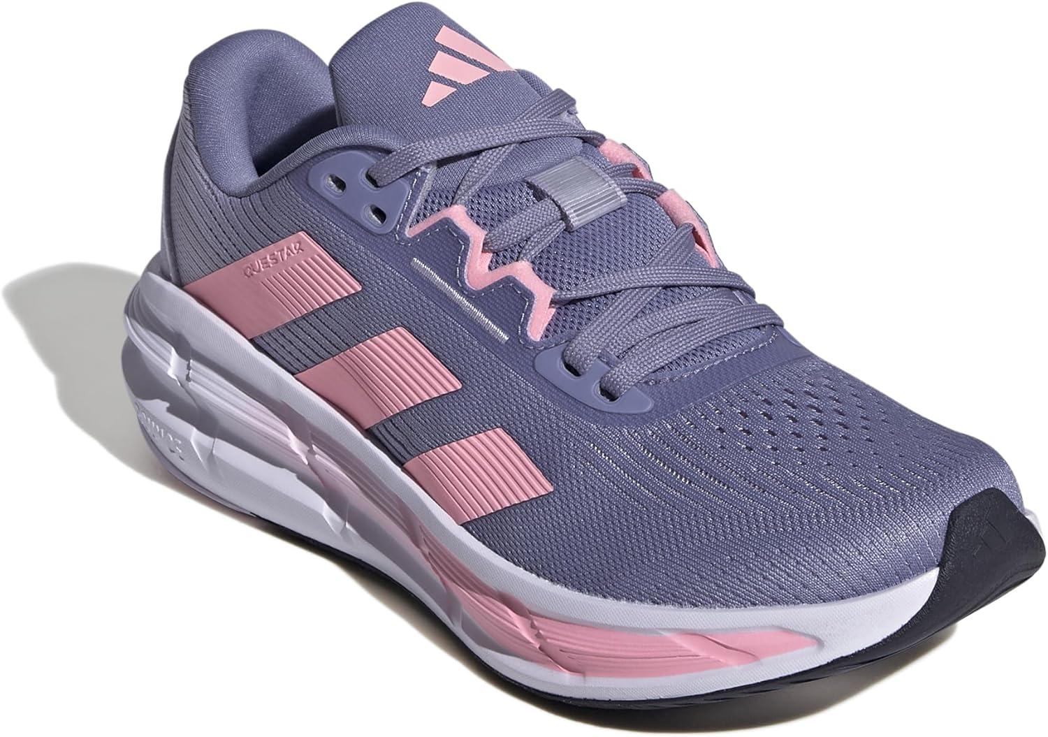 image:imageadidas Womens Questar 3 Running ShoesSilver Violet Pink Spark Silver Dawn