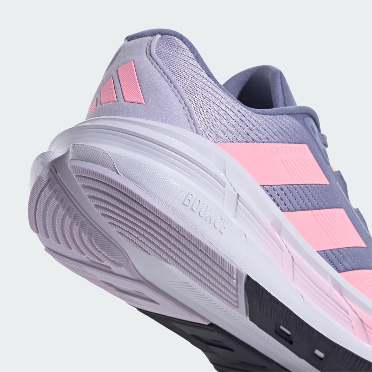 image:imageadidas Womens Questar 3 Running ShoesSilver VioletPink SparkSilver Dawn