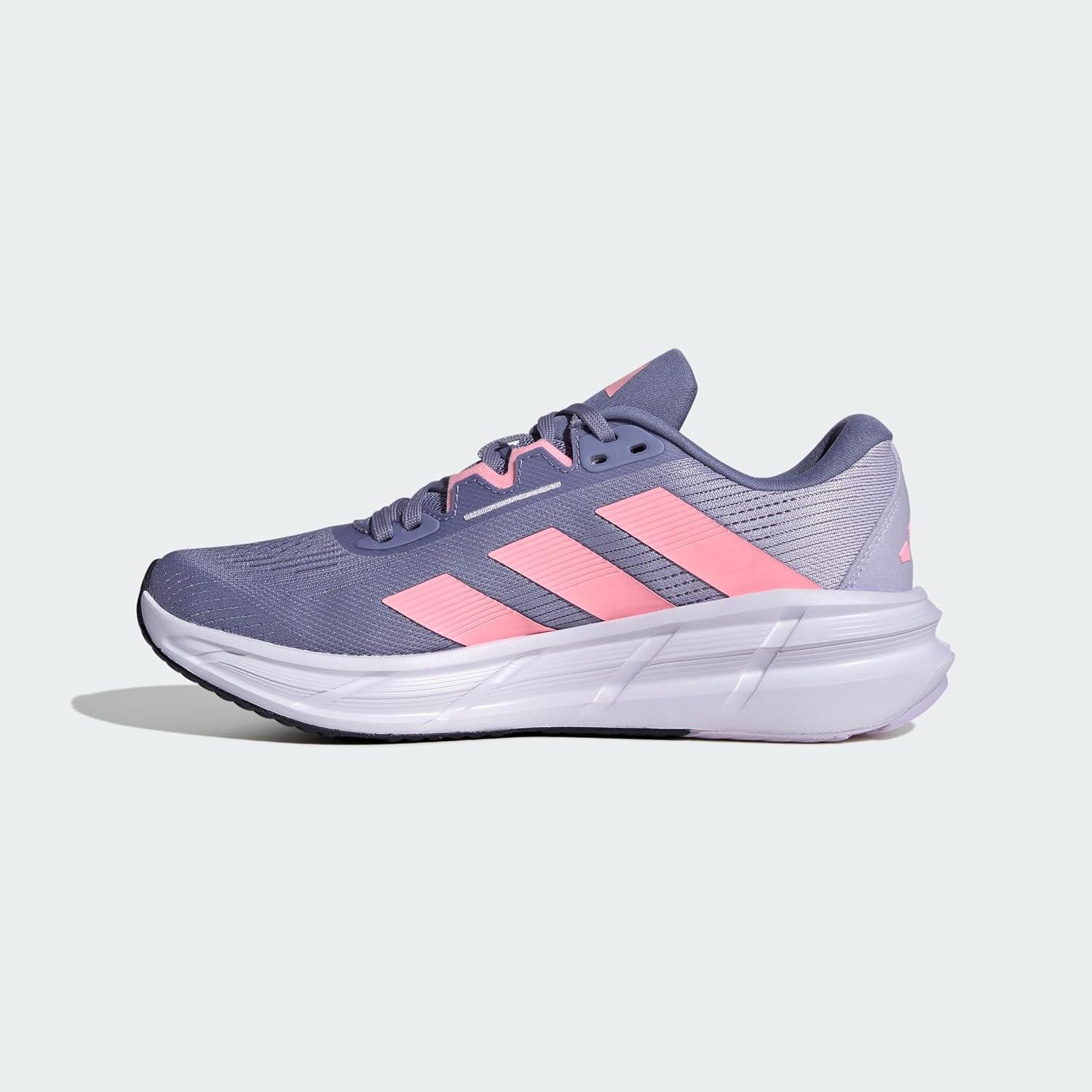 image:imageadidas Womens Questar 3 Running ShoesSilver VioletPink SparkSilver Dawn
