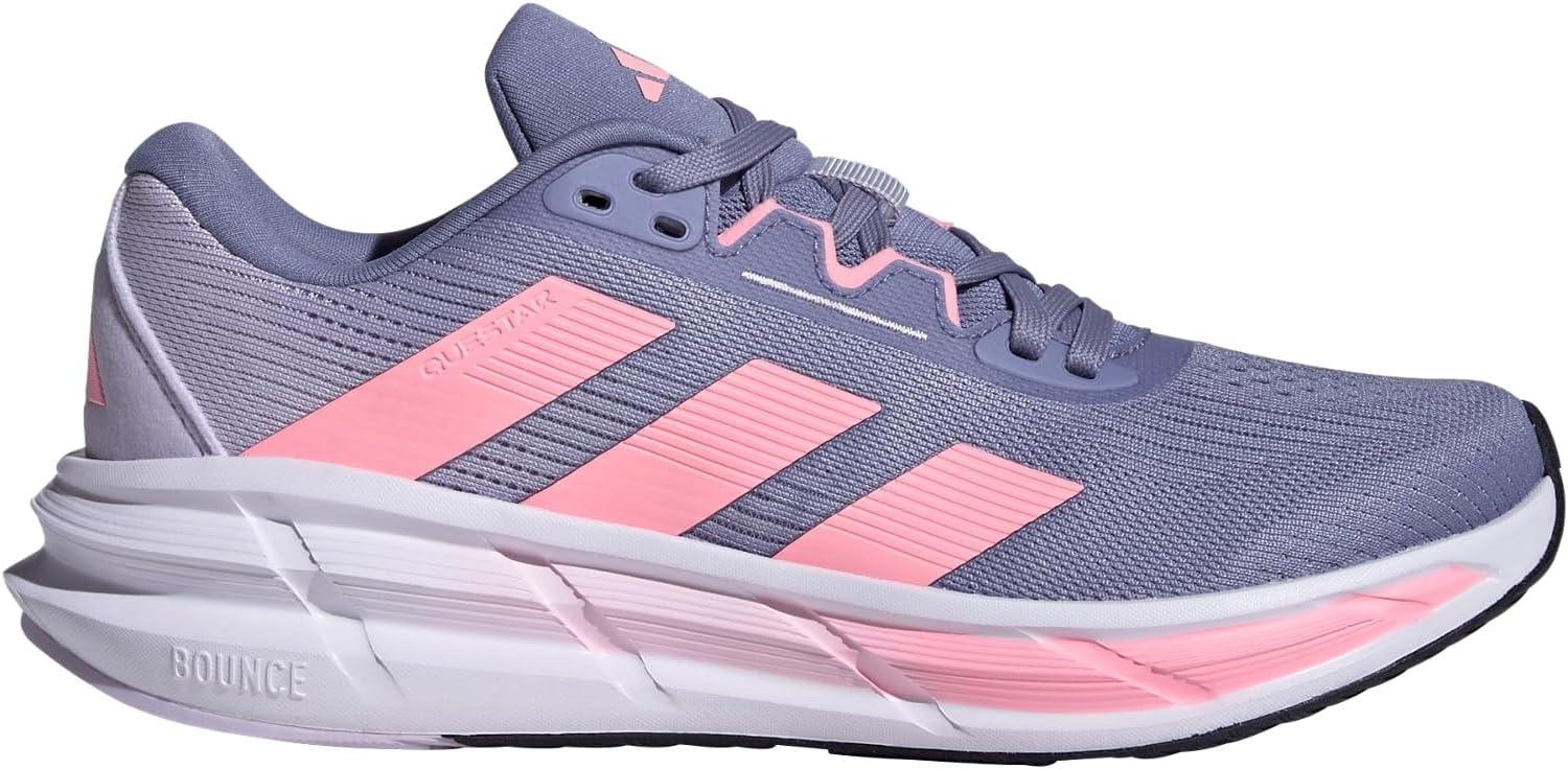 image:imageadidas Womens Questar 3 Running ShoesSilver VioletPink SparkSilver Dawn