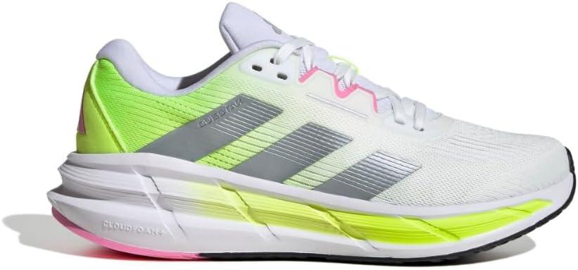 image:imageadidas Womens Questar 3 Running ShoesWhiteHalo SilverBliss Pink