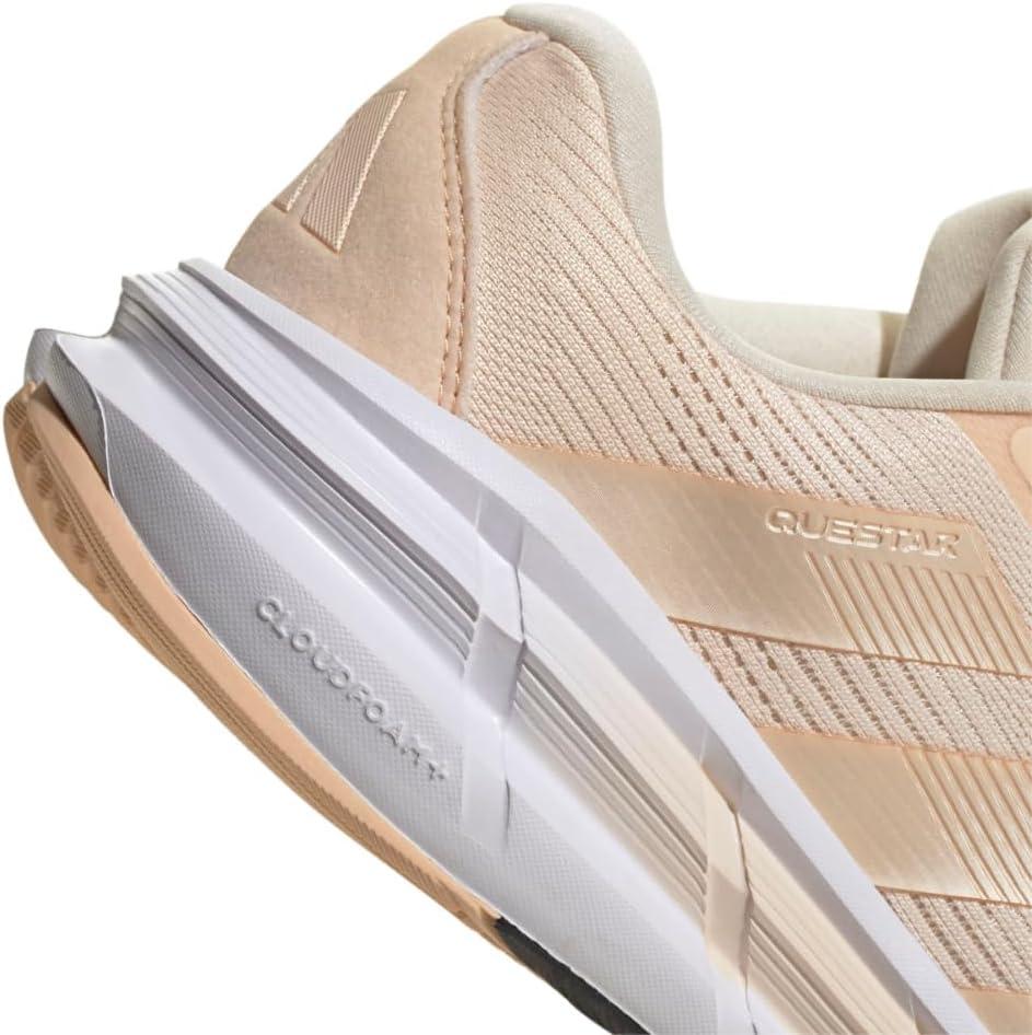 image:imageadidas Womens Questar 3 Running ShoesWonder WhiteCrystal SandWhite