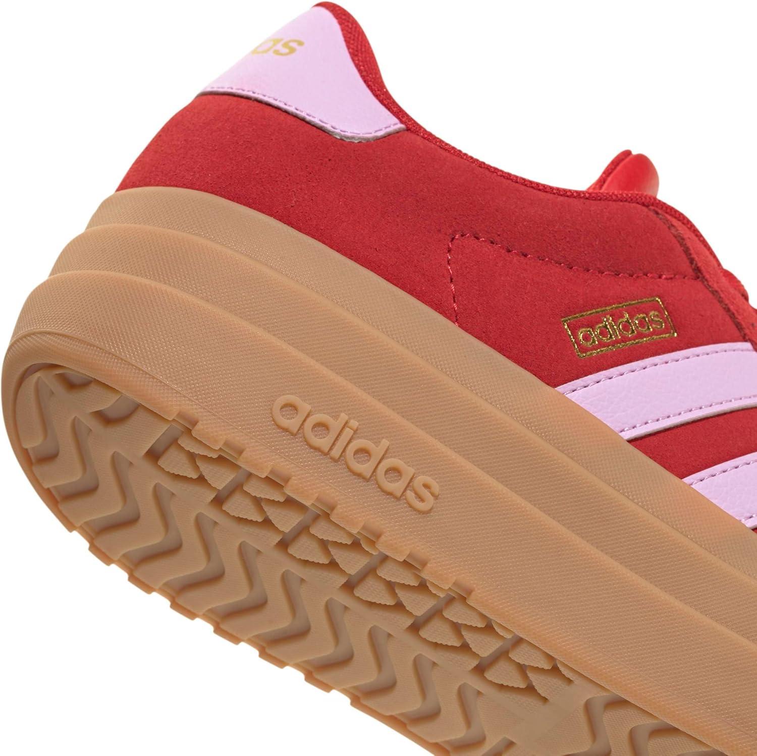image:imageadidas Womens Vl Court Bold SneakerBetter ScarletBliss LilacGold Metallic