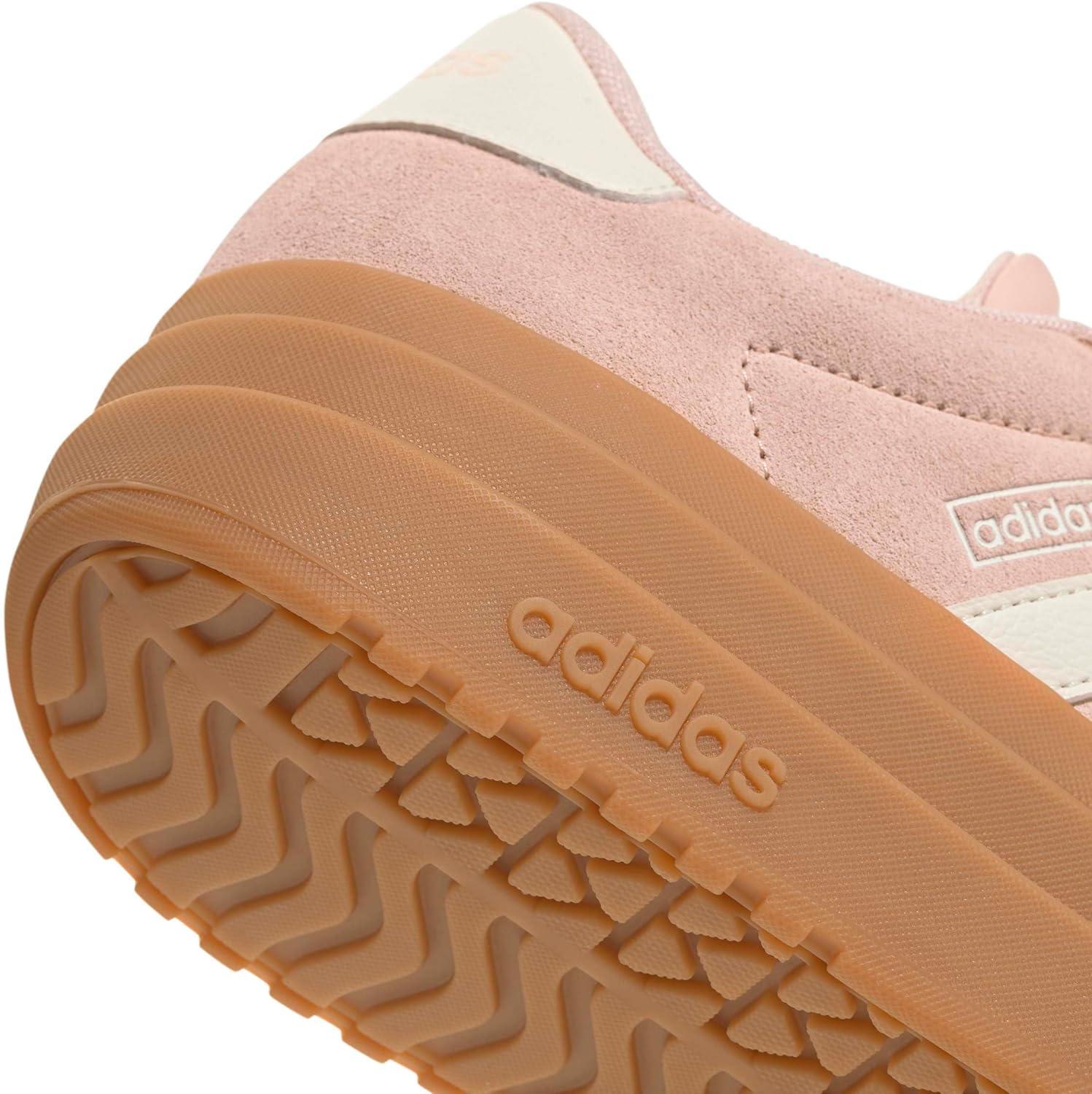 image:imageadidas Womens Vl Court Bold SneakerBlush PinkOff WhiteGum