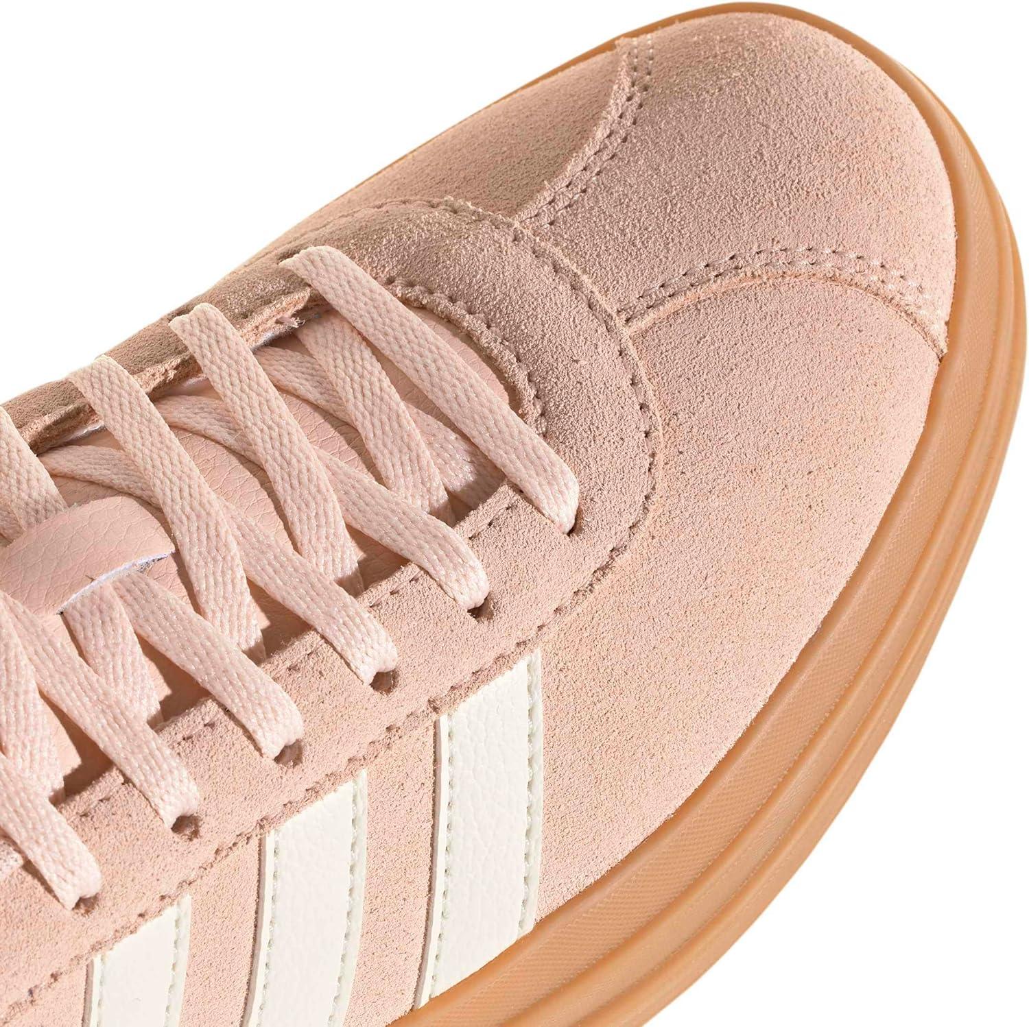 image:imageadidas Womens Vl Court Bold SneakerBlush PinkOff WhiteGum