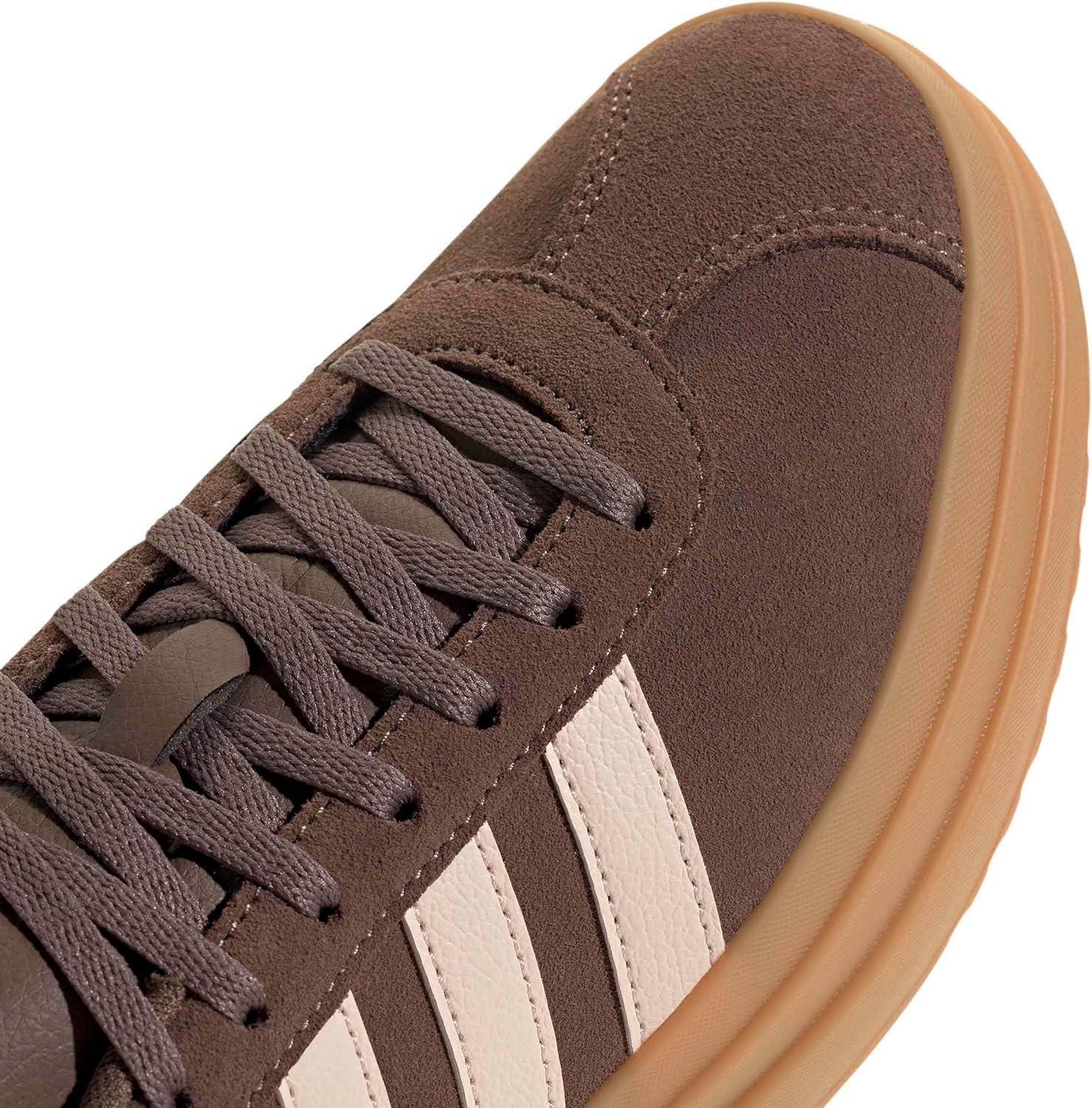 image:imageadidas Womens Vl Court Bold SneakerEarth StrataWonder QuartzGum