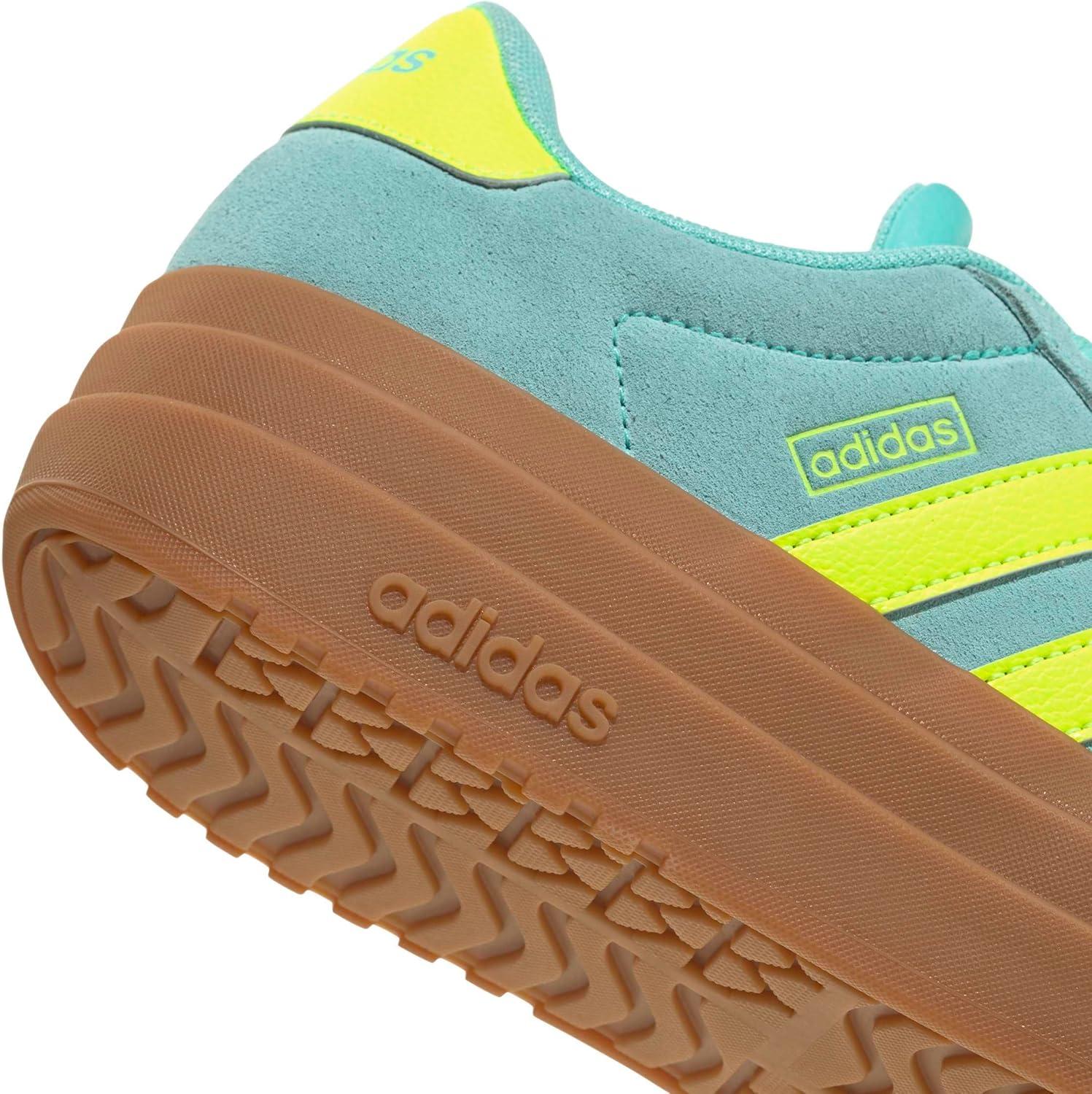 image:imageadidas Womens Vl Court Bold SneakerFlash AquaLucid LemonGum