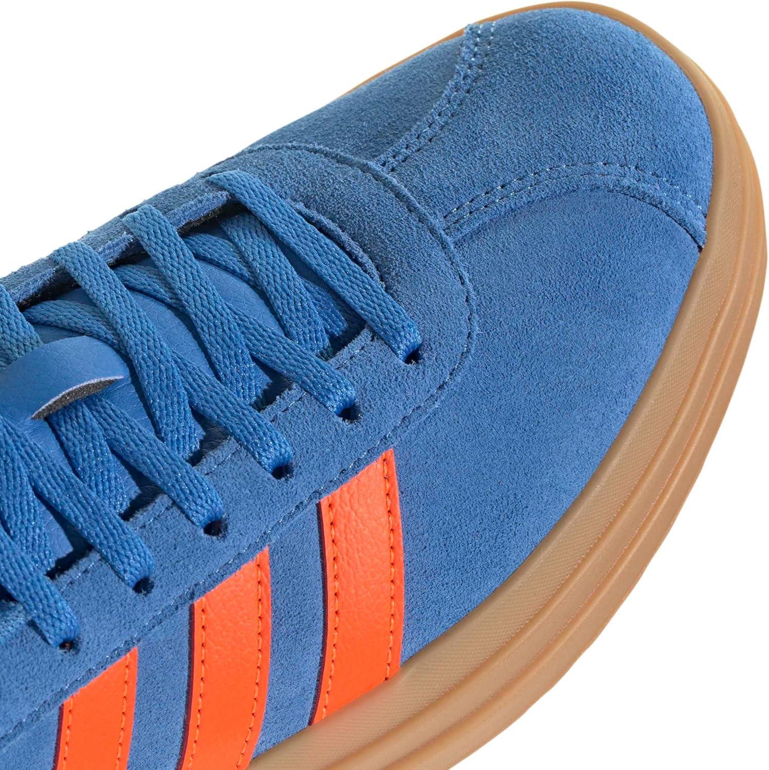 image:imageadidas Womens Vl Court Bold SneakerRay BlueImpact OrangeGum