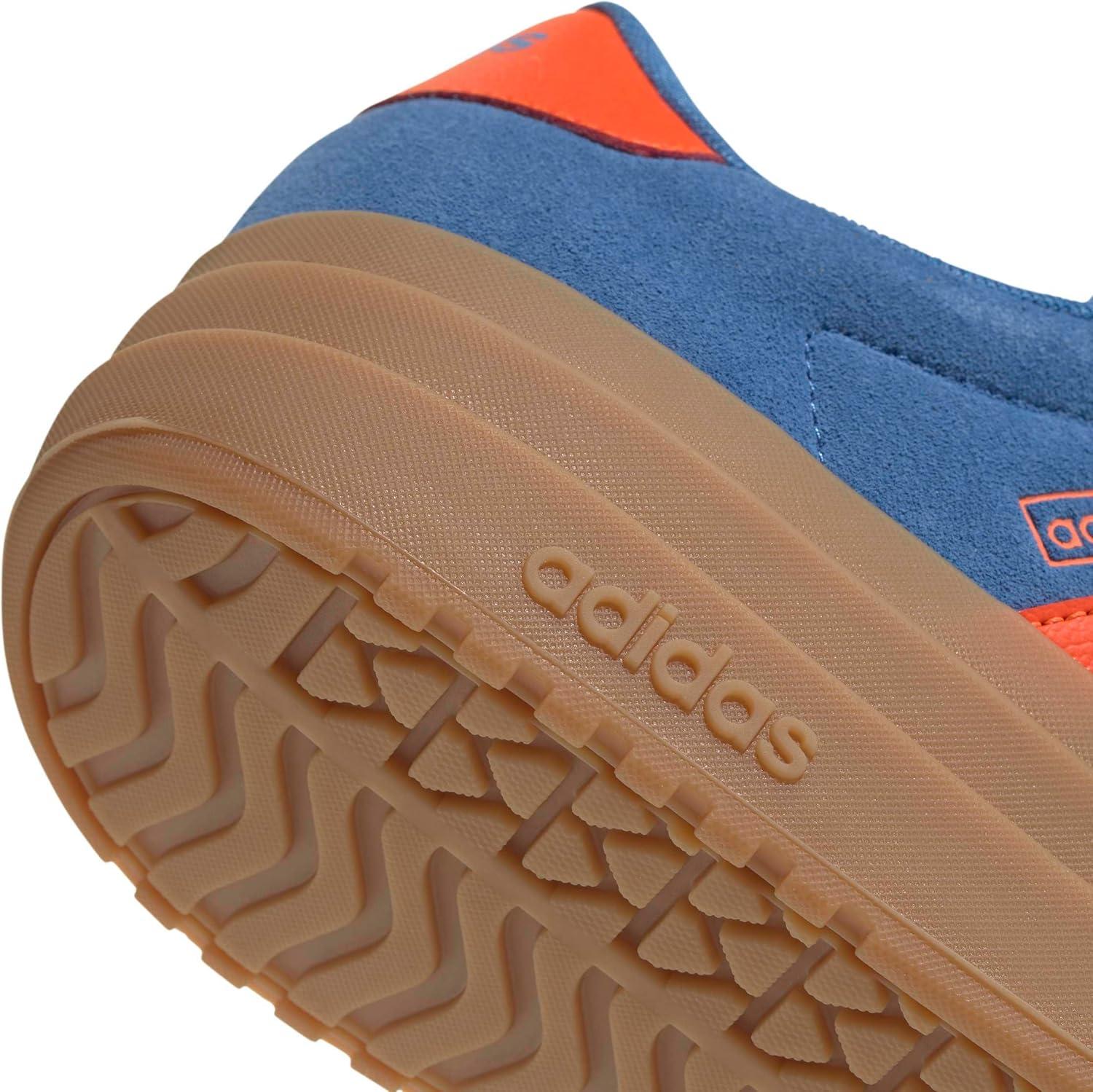 image:imageadidas Womens Vl Court Bold SneakerRay BlueImpact OrangeGum