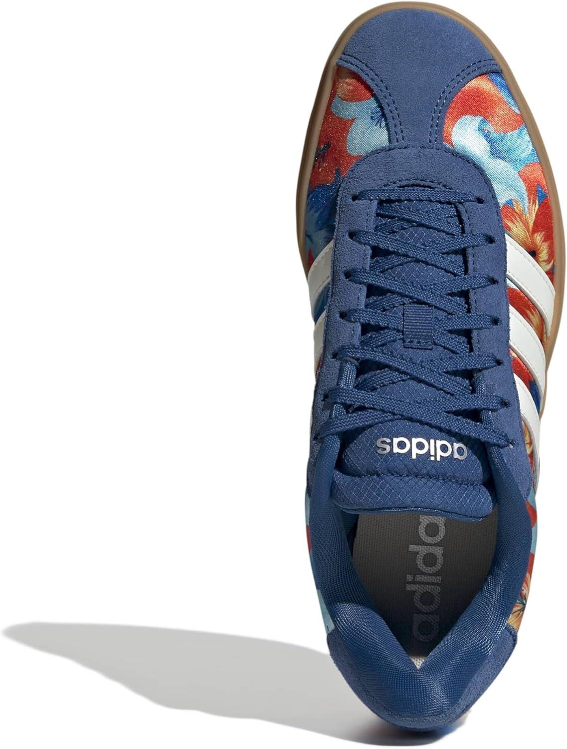image:imageadidas Womens Vl Court Bold SneakerTalcOff WhiteDark Marine
