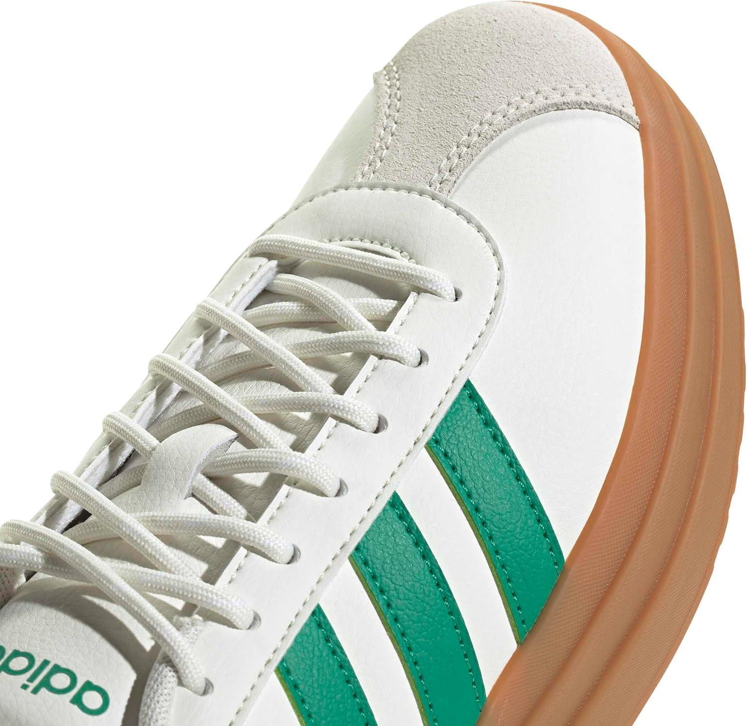 image:imageadidas Womens Vl Court Bold SneakerWhiteCourt GreenGold Metallic