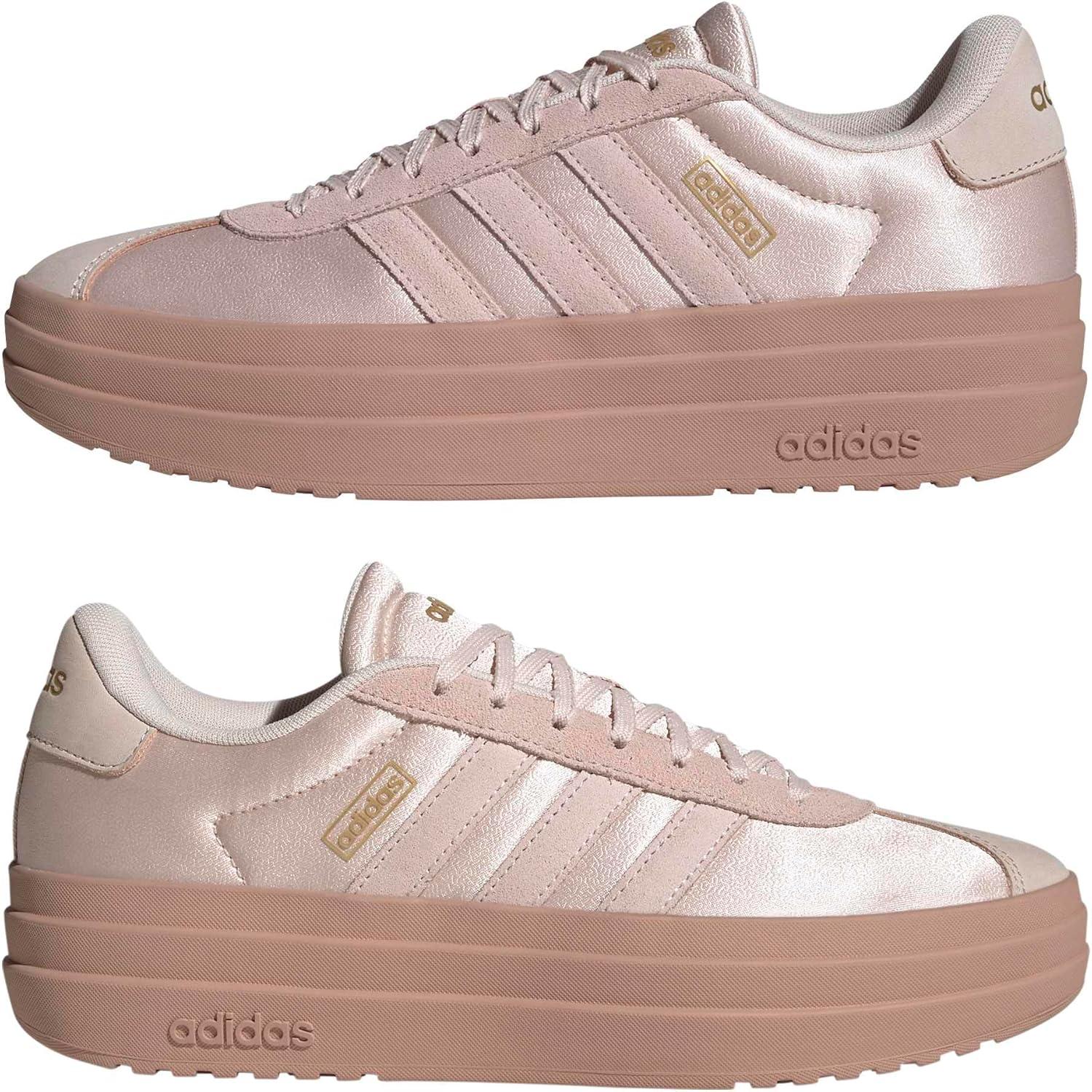 image:imageadidas Womens Vl Court Bold SneakerWonder QuartzWonder QuartzPink Gum