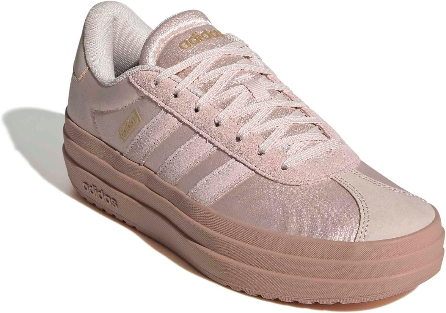 image:imageadidas Womens Vl Court Bold SneakerWonder QuartzWonder QuartzPink Gum