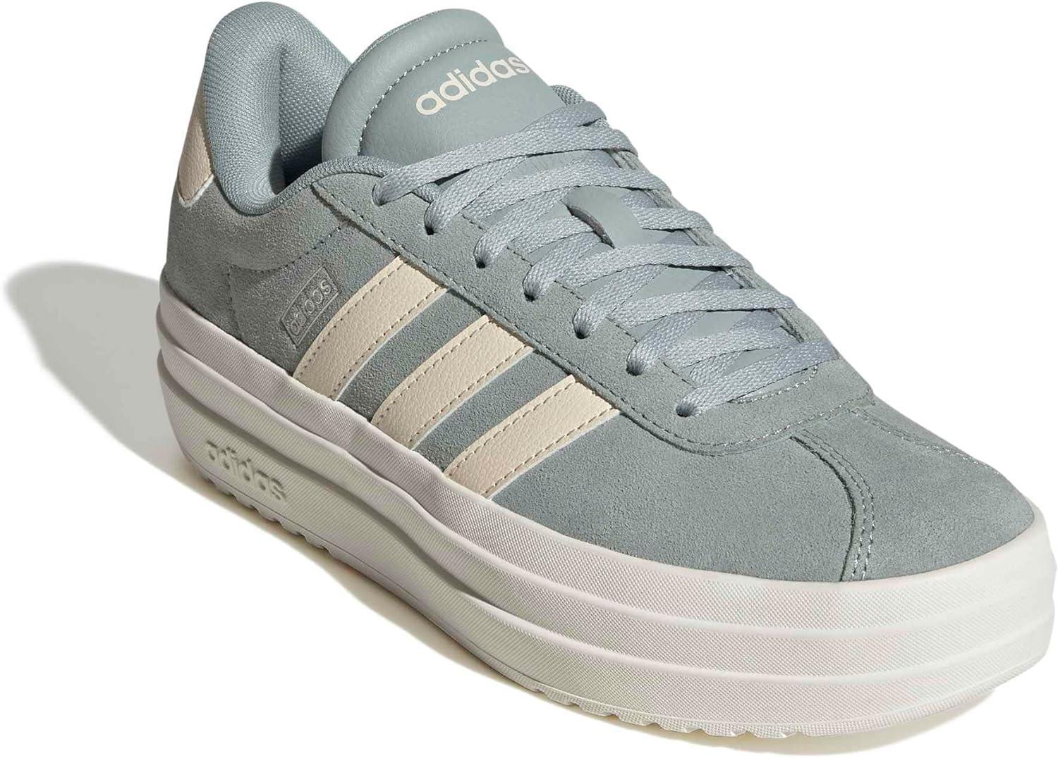 image:imageadidas Womens Vl Court Bold SneakerWonder SageWonder WhiteOff White