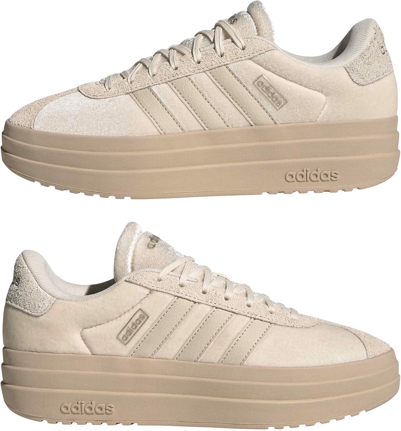image:imageadidas Womens Vl Court Bold SneakerWonder WhiteAluminaWhite
