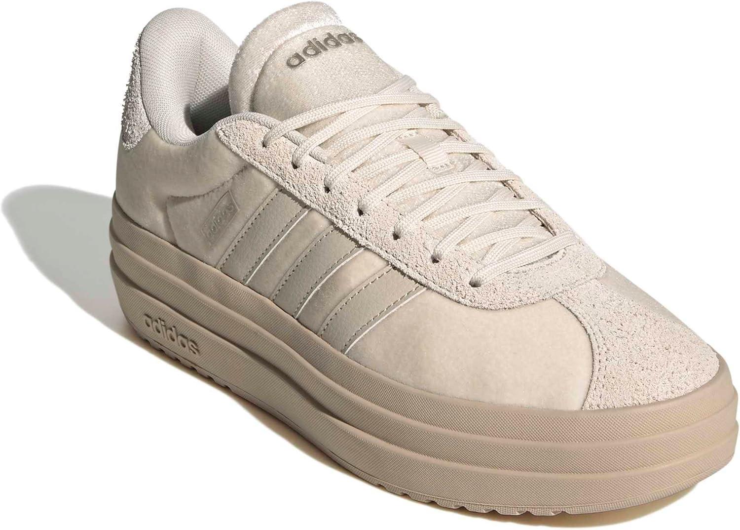 image:imageadidas Womens Vl Court Bold SneakerWonder WhiteAluminaWhite