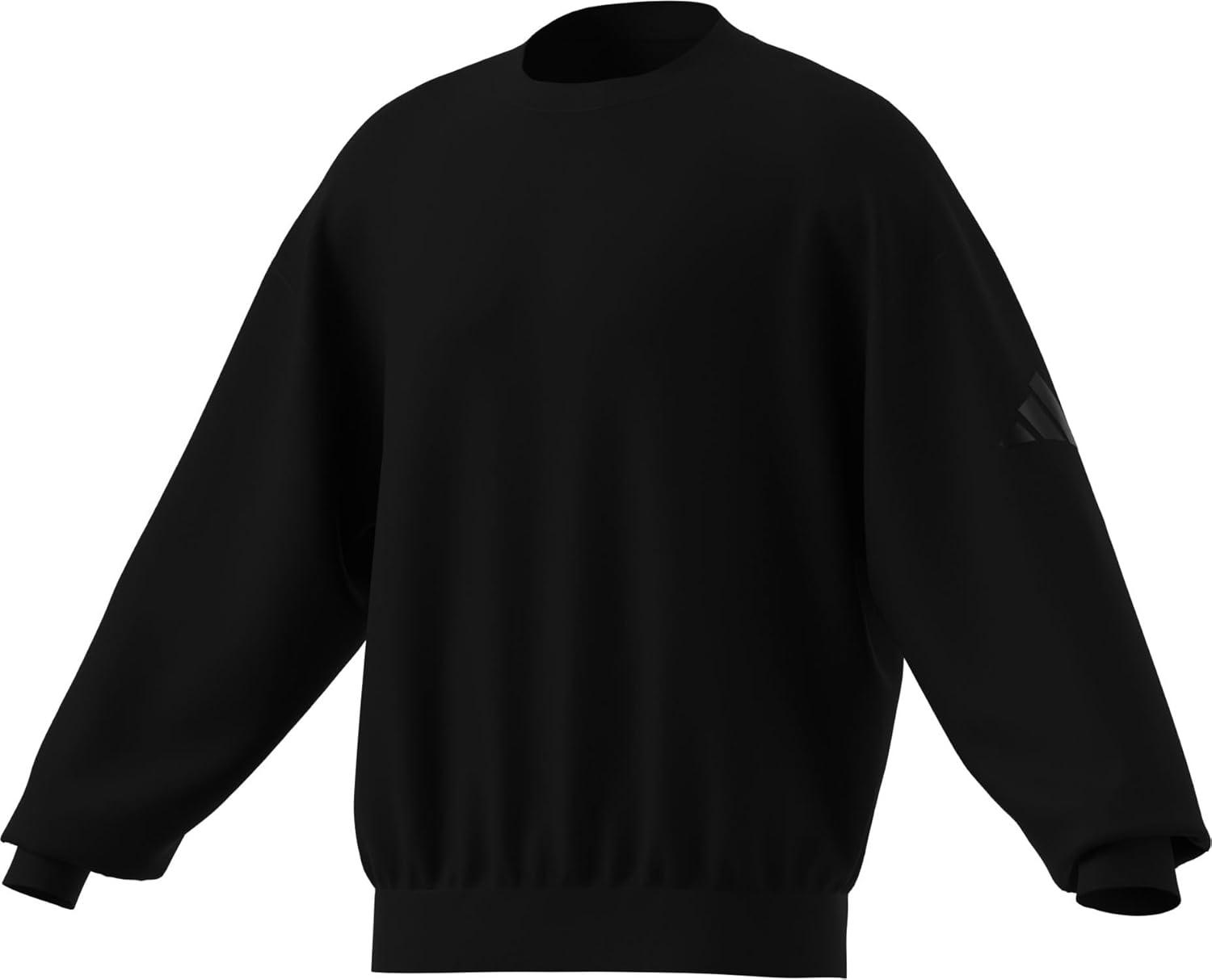 image:imageadidas mens Soft Lux Loose SweatshirtBlack