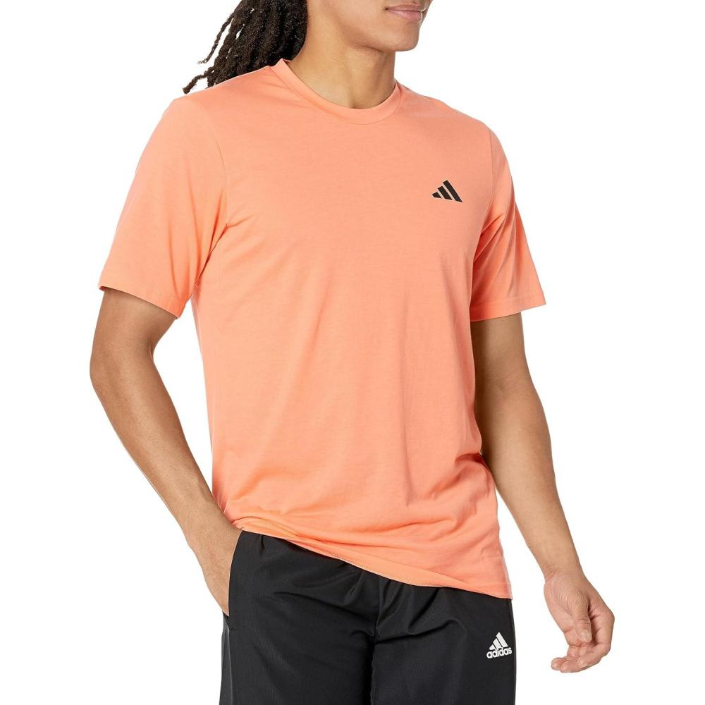 image:imageadidas Mens Essentials Feelready Training TShirtCoral FusionBlack