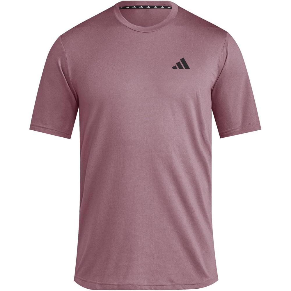image:imageadidas Mens Essentials Feelready Training TShirtPreloved CrimsonBlack